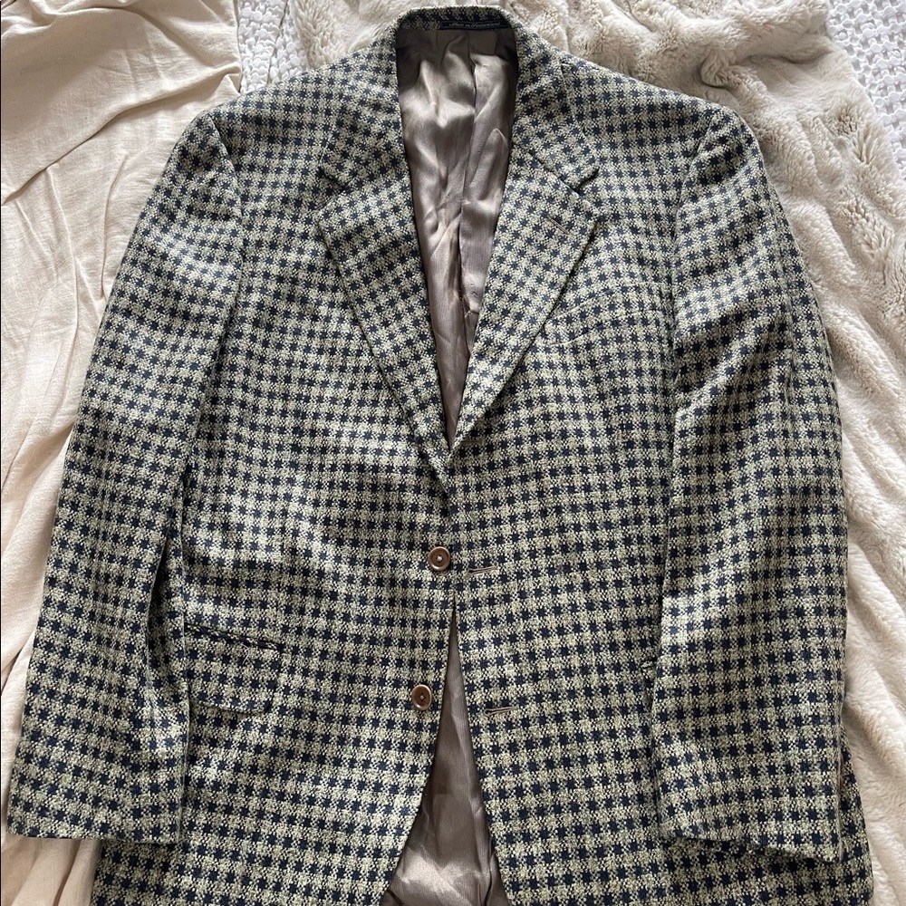 Ermenegildo Zegna checkered jacket